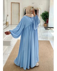 Abaya ballon vert