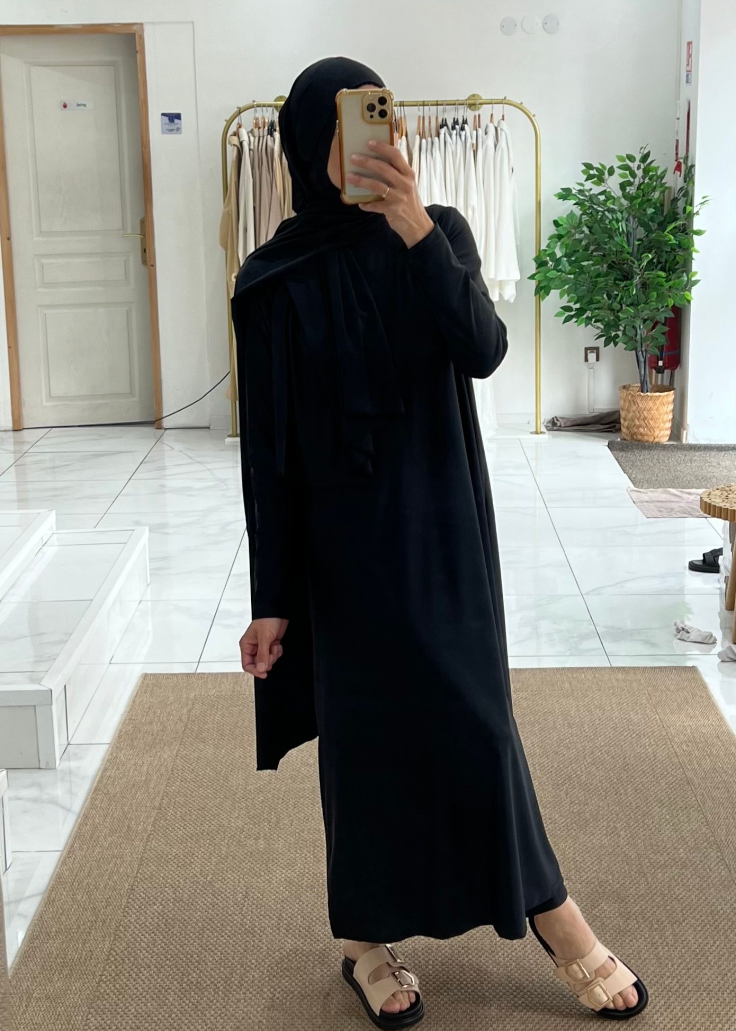 Burkini long 4p noir