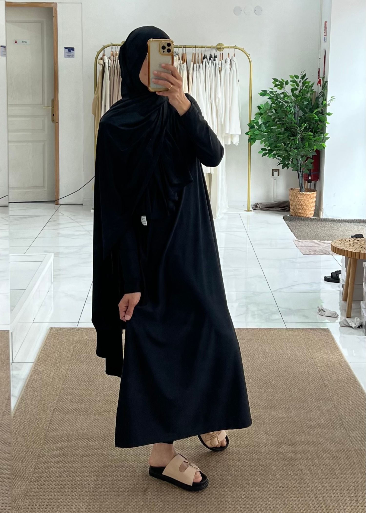Burkini long 4p noir