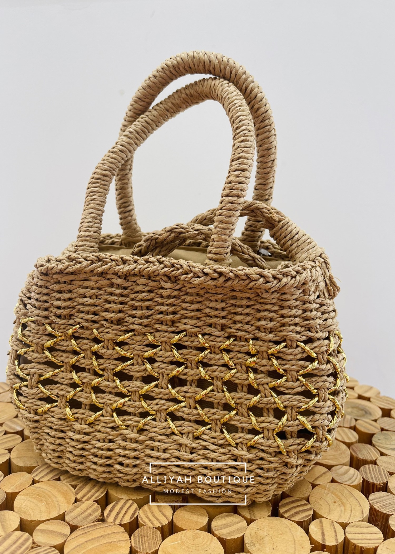 Petit panier foncé