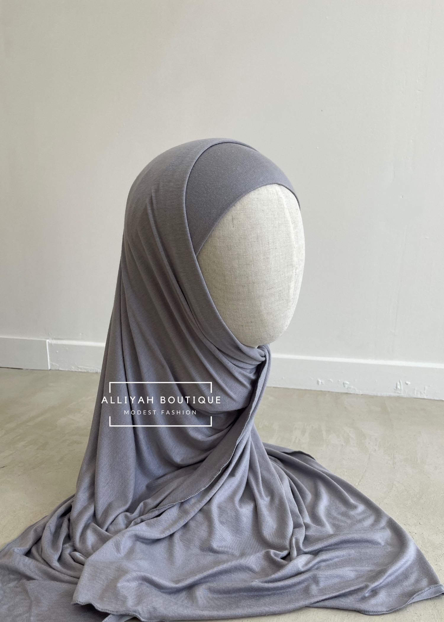 Prêt-à-enfiler jersey pearl grey