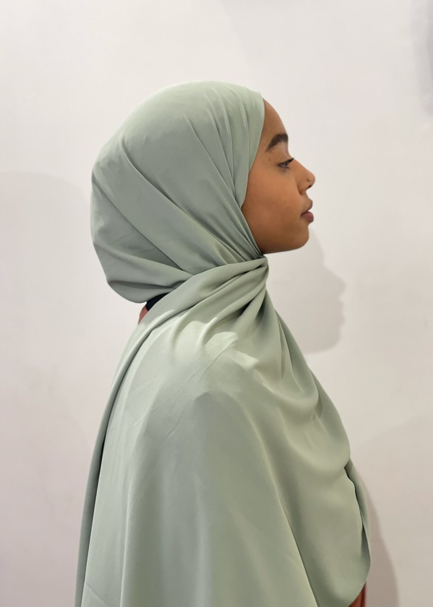 Prêt à enfiler jazz de soie vert amande