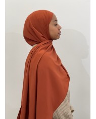 Prêt à enfiler jazz de soie brique