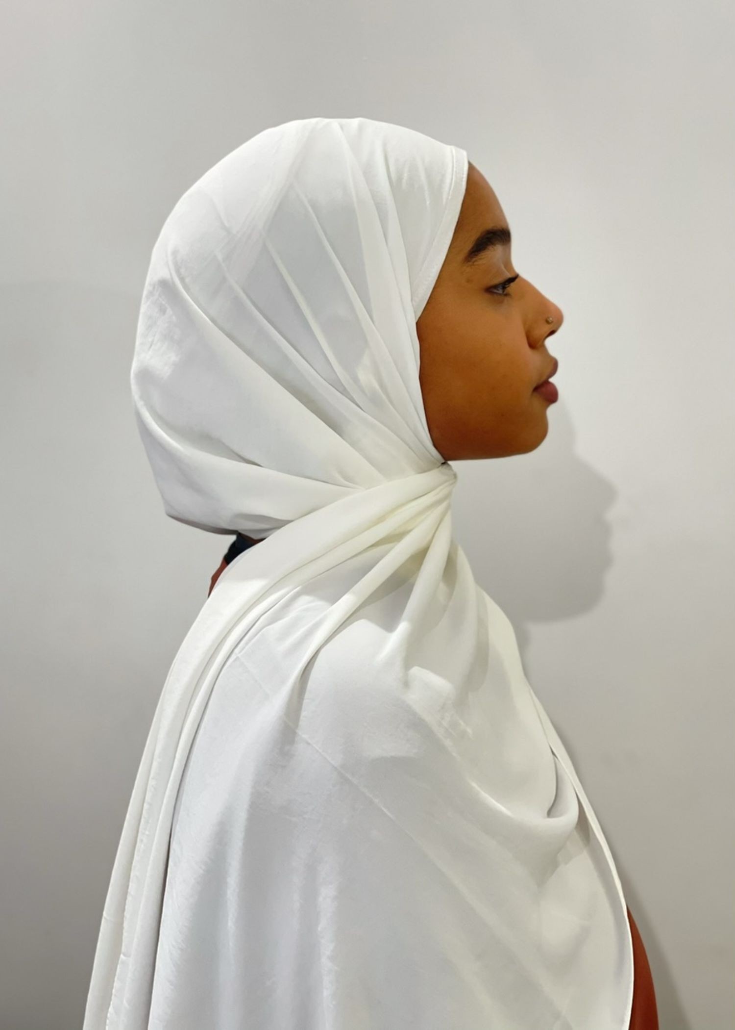 Prêt à enfiler jazz de soie blanc