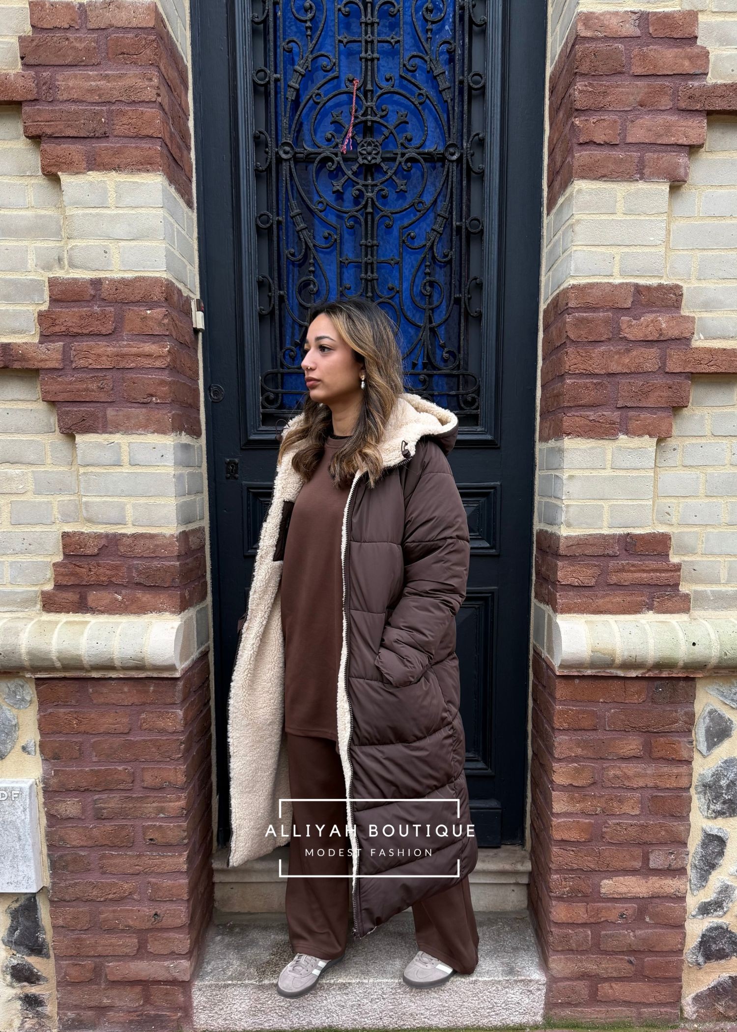 Doudoune 2 en 1 réversible Choco et Camel