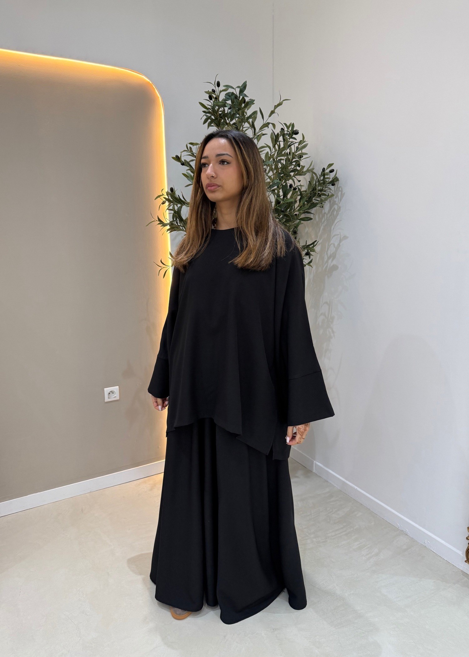 Ensemble jupe Korean noir