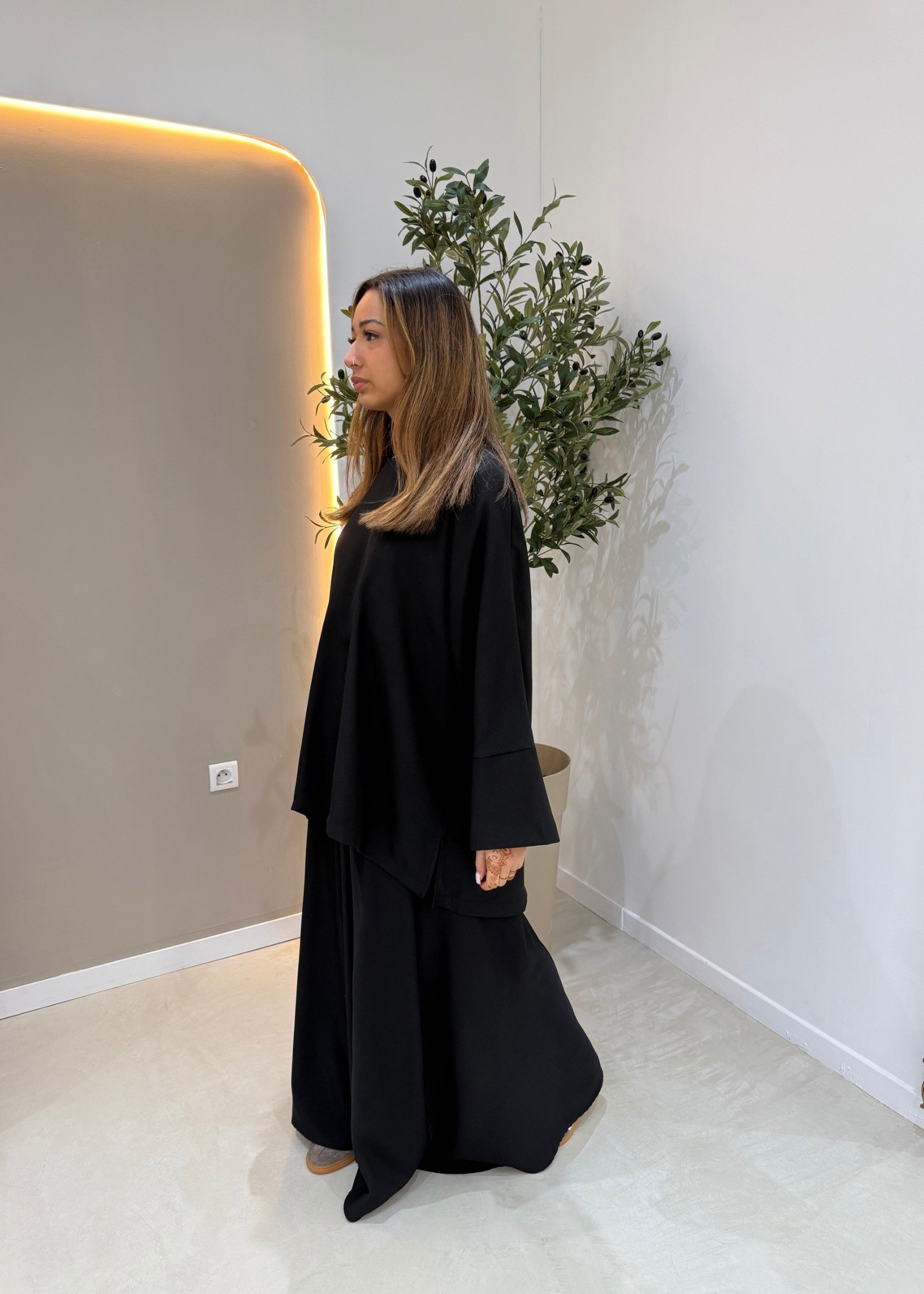 Ensemble jupe Korean noir