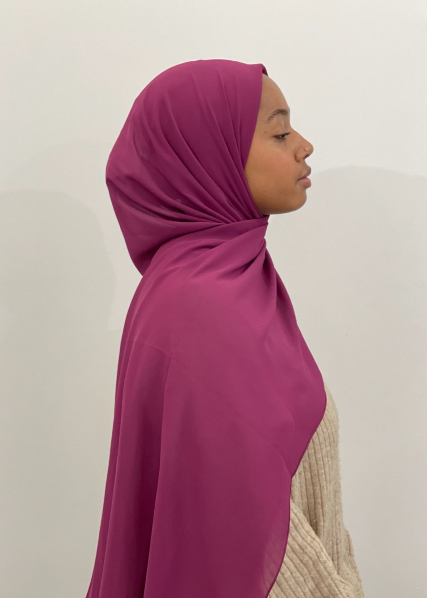 Mousseline fuschia Mousseline fuschia