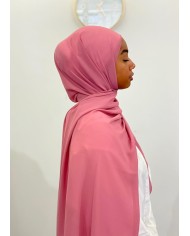 Mousseline rose blush