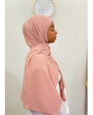 Mousseline vieux rose