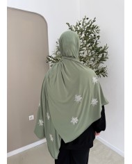 Jersey premium perlé bordeaux