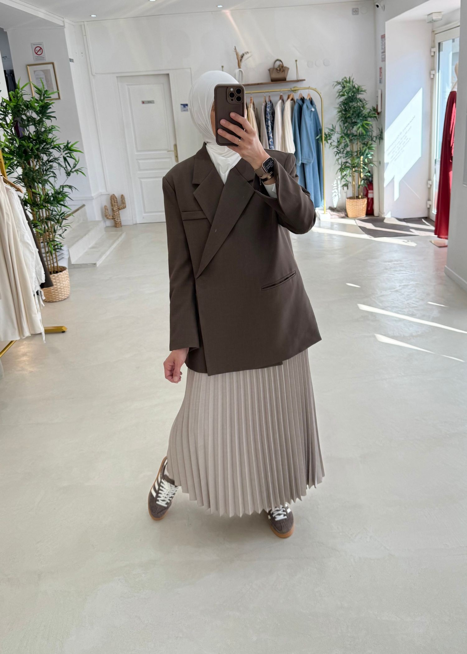 Blazer Callie chocolat