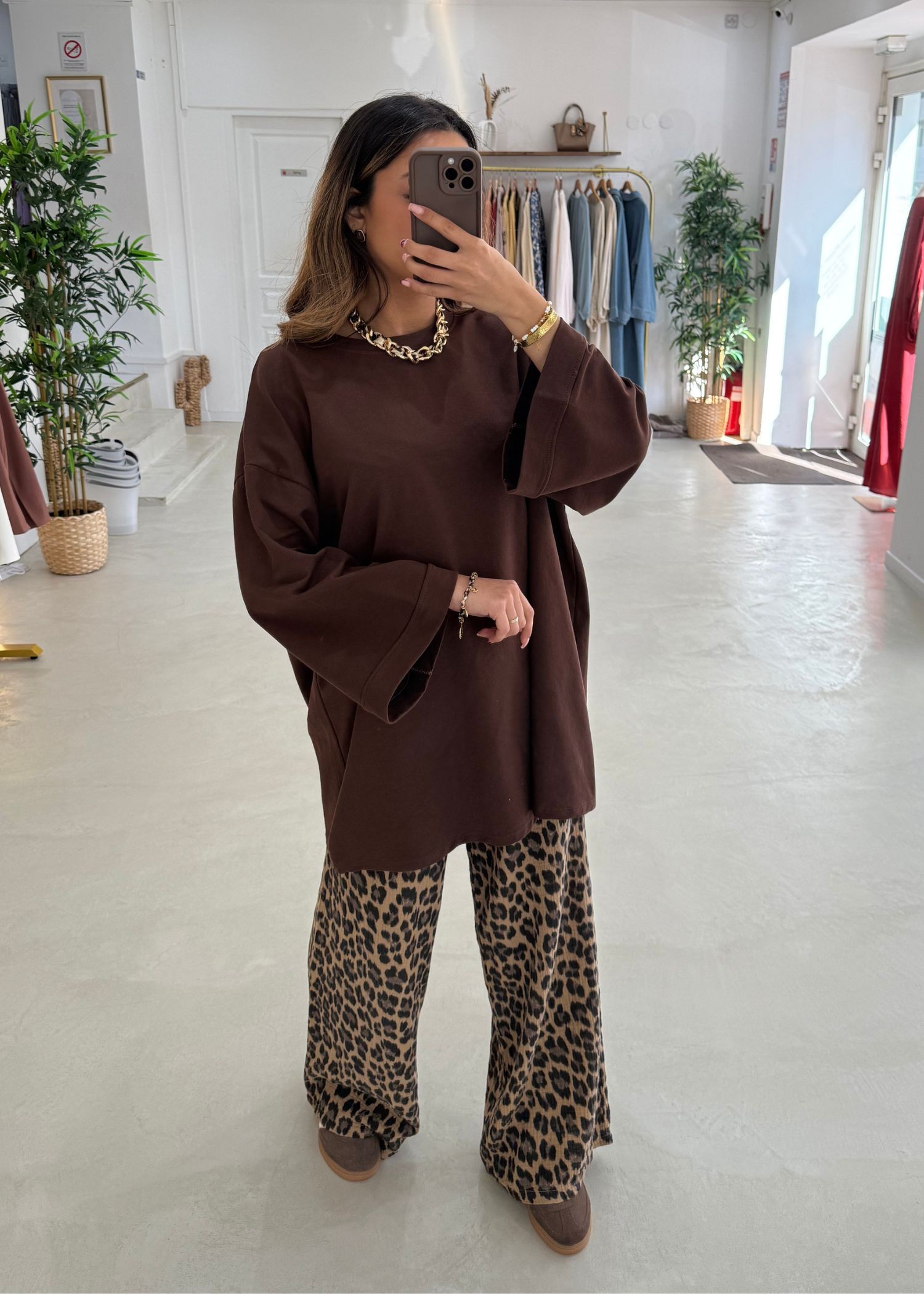 Tee-shirt over choco