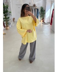 Tee-shirts over jaune