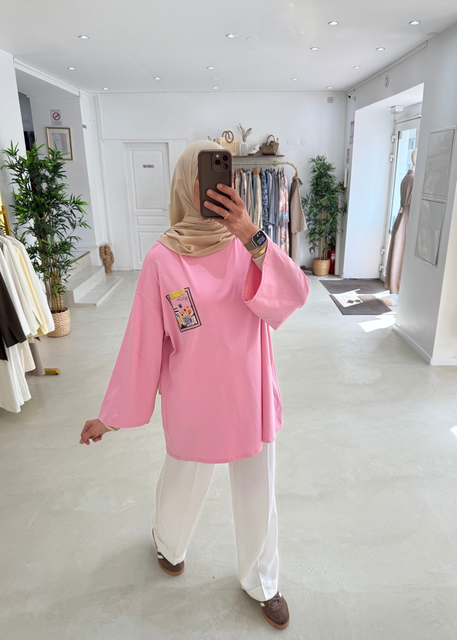 Tee-shirt long coton Algérie