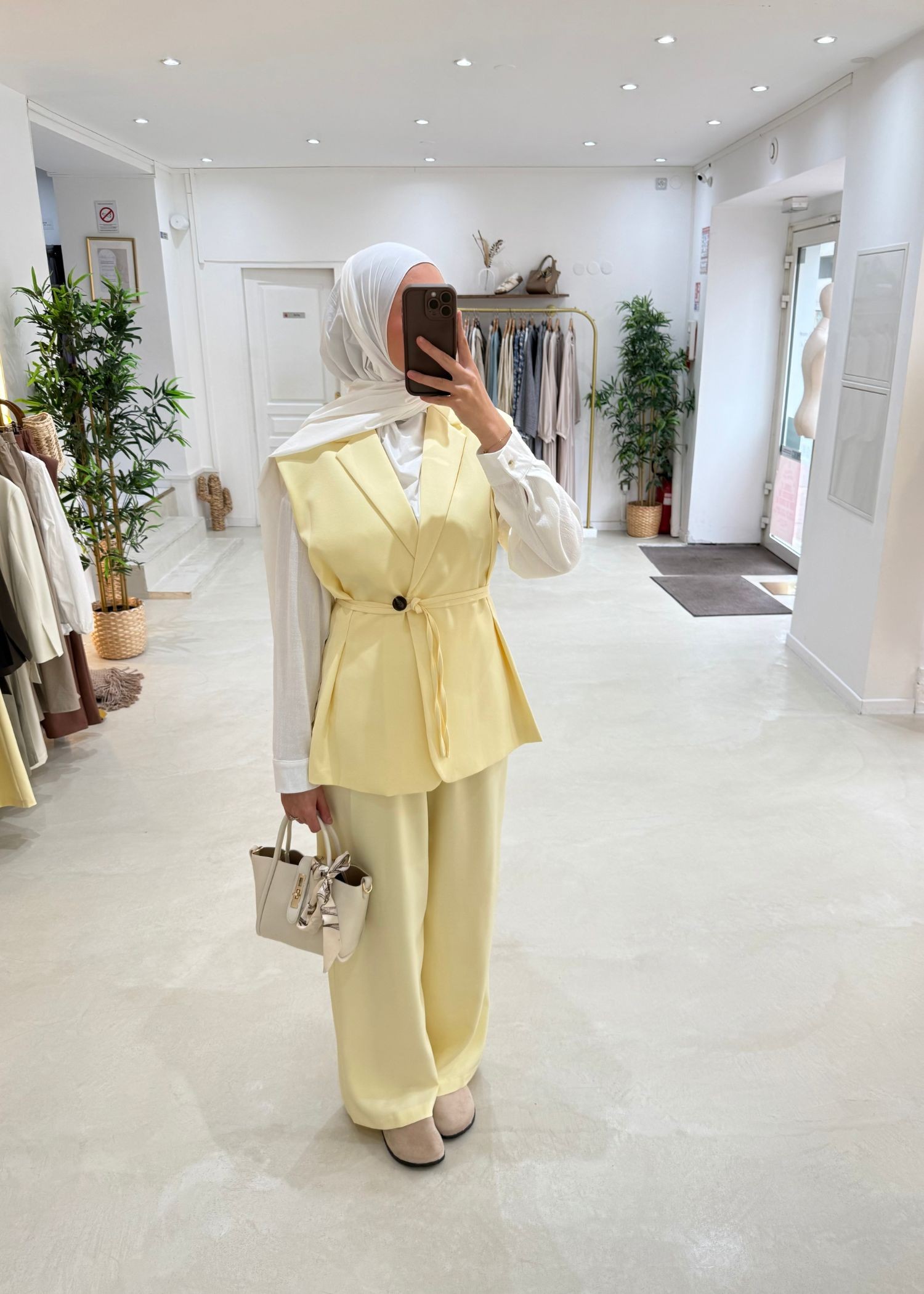 Pantalon Callie jaune