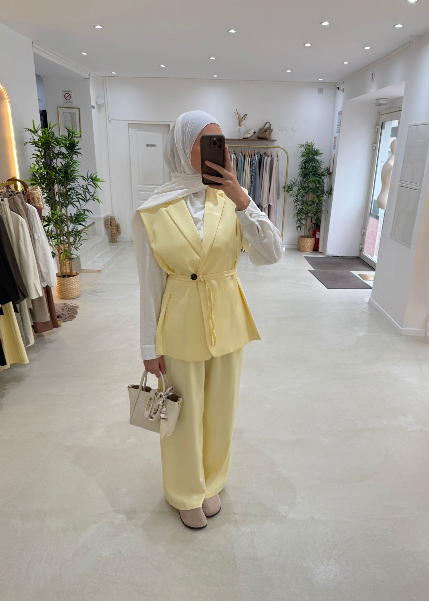 Pantalon Callie jaune