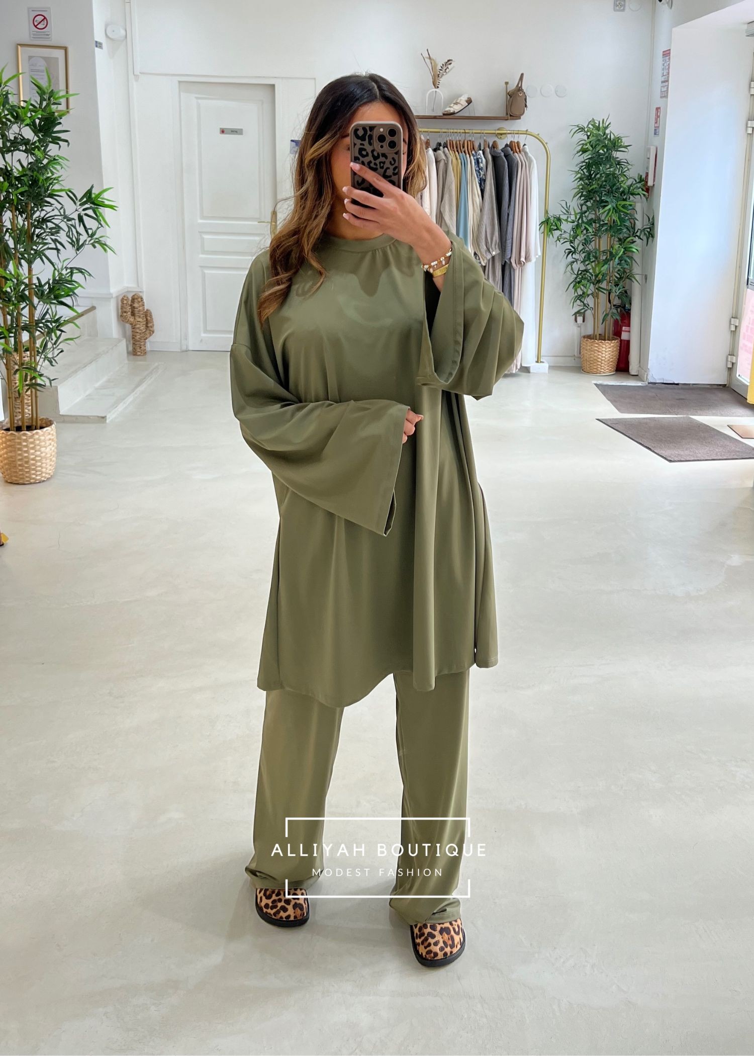 Burkini SwimFit Kaki Burkini SwimFit Kaki