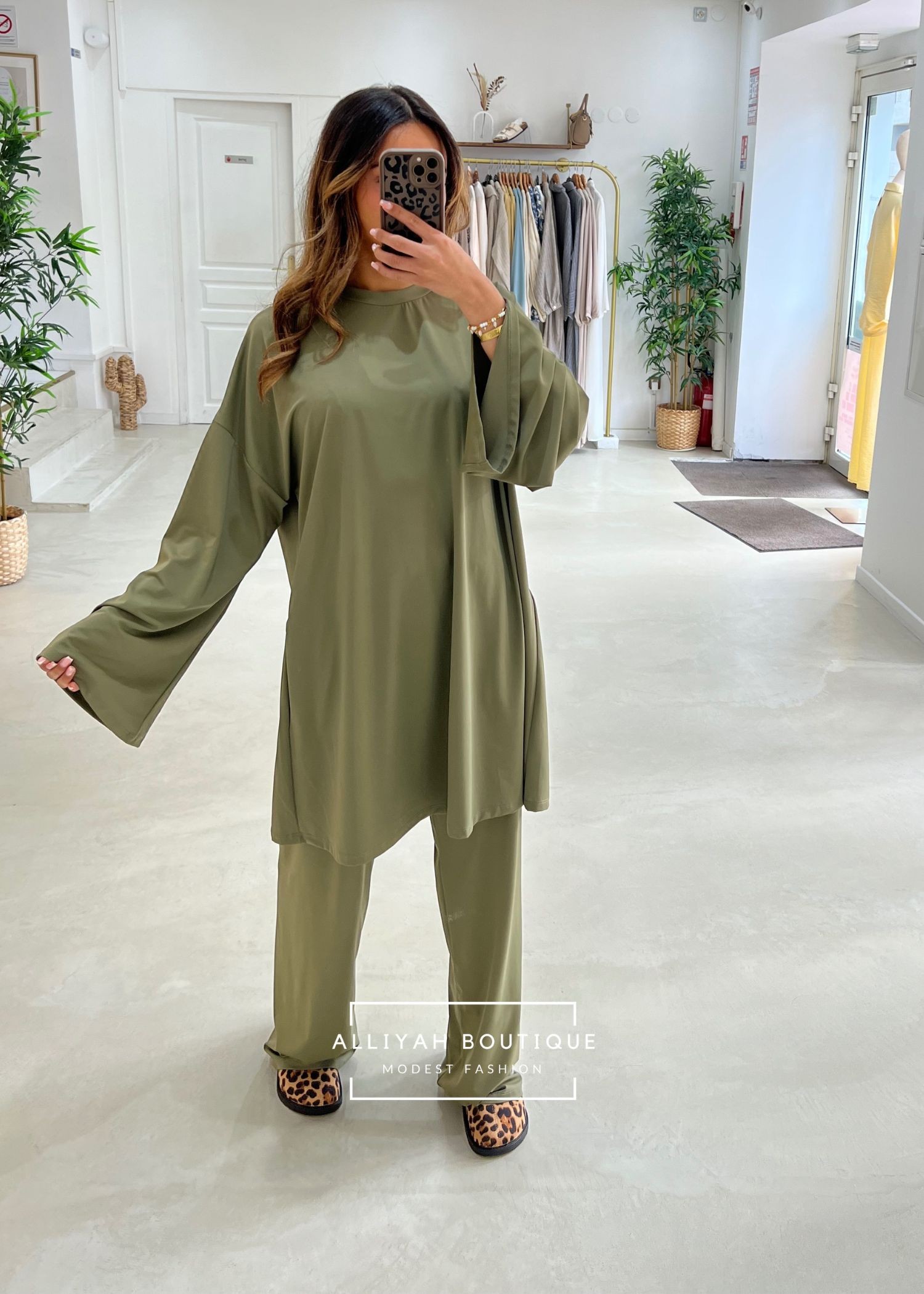Burkini SwimFit Kaki Burkini SwimFit Kaki
