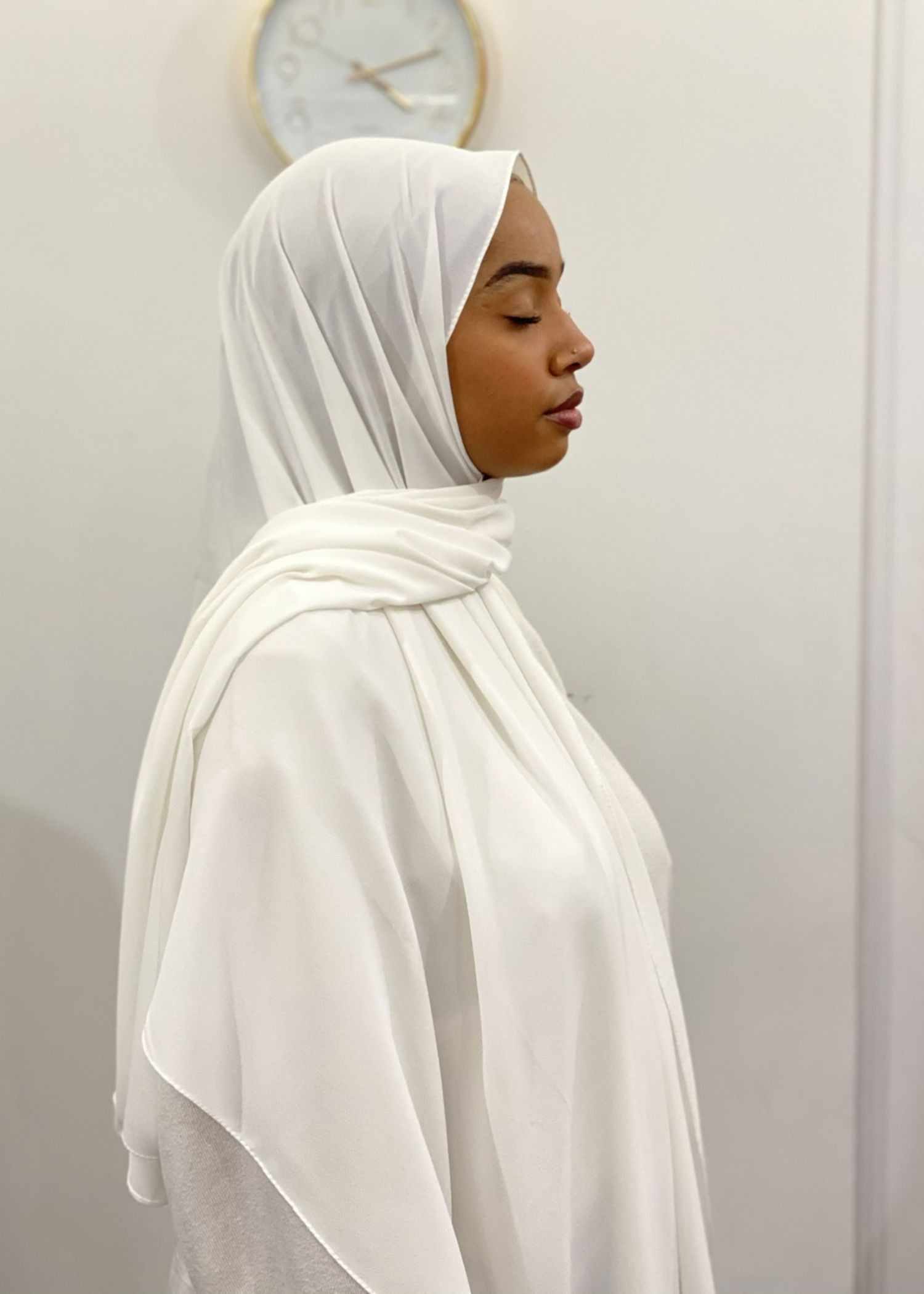 Deluxe mousseline blanc