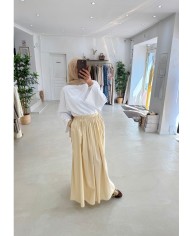 Jupe Besma beige/creme