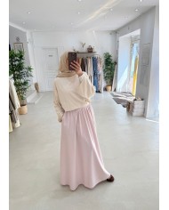 Jupe Line rose clair