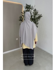 Hijab modal/coton marine
