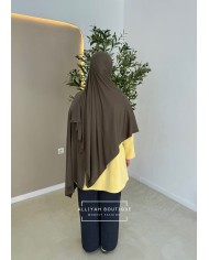 Hijab modal/coton bleu ciel