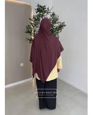 Hijab modal/coton vert tilleul