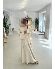 Ensemble Korean jupe bordeaux