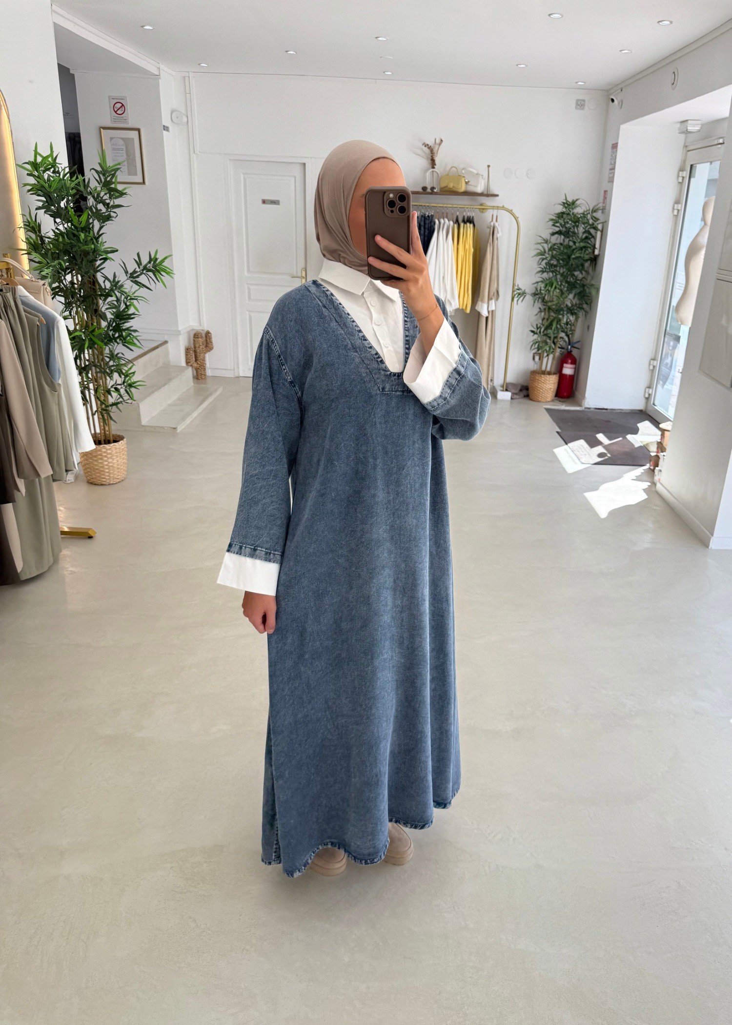 Robe Duala blue jean
