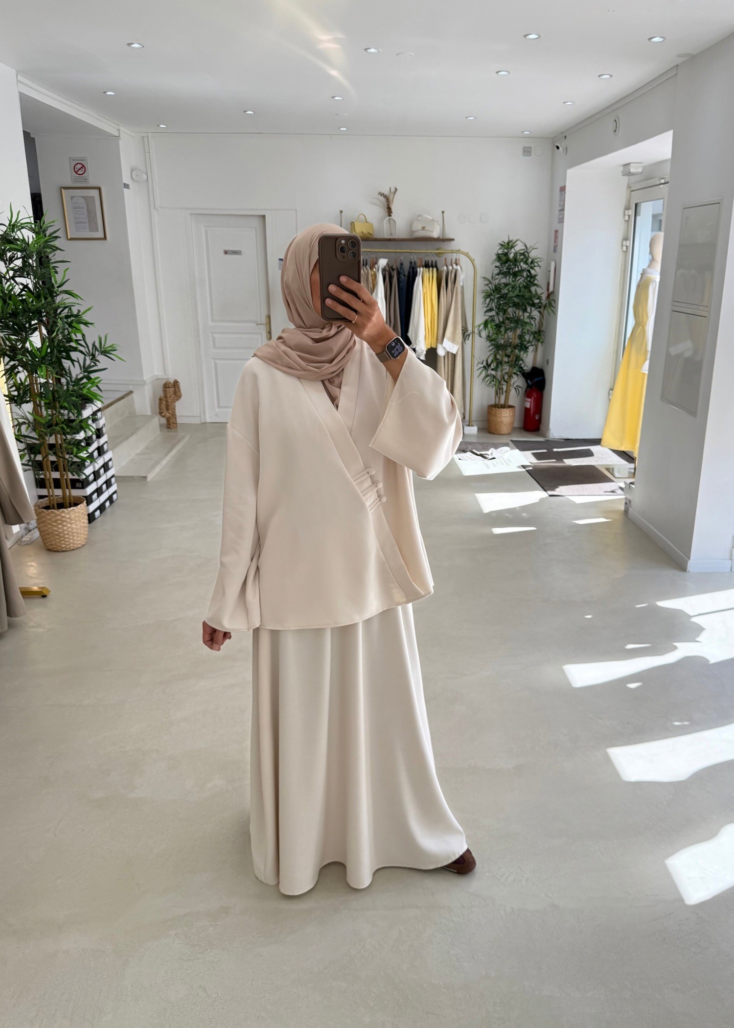 Ensemble Hikari Beige Crème