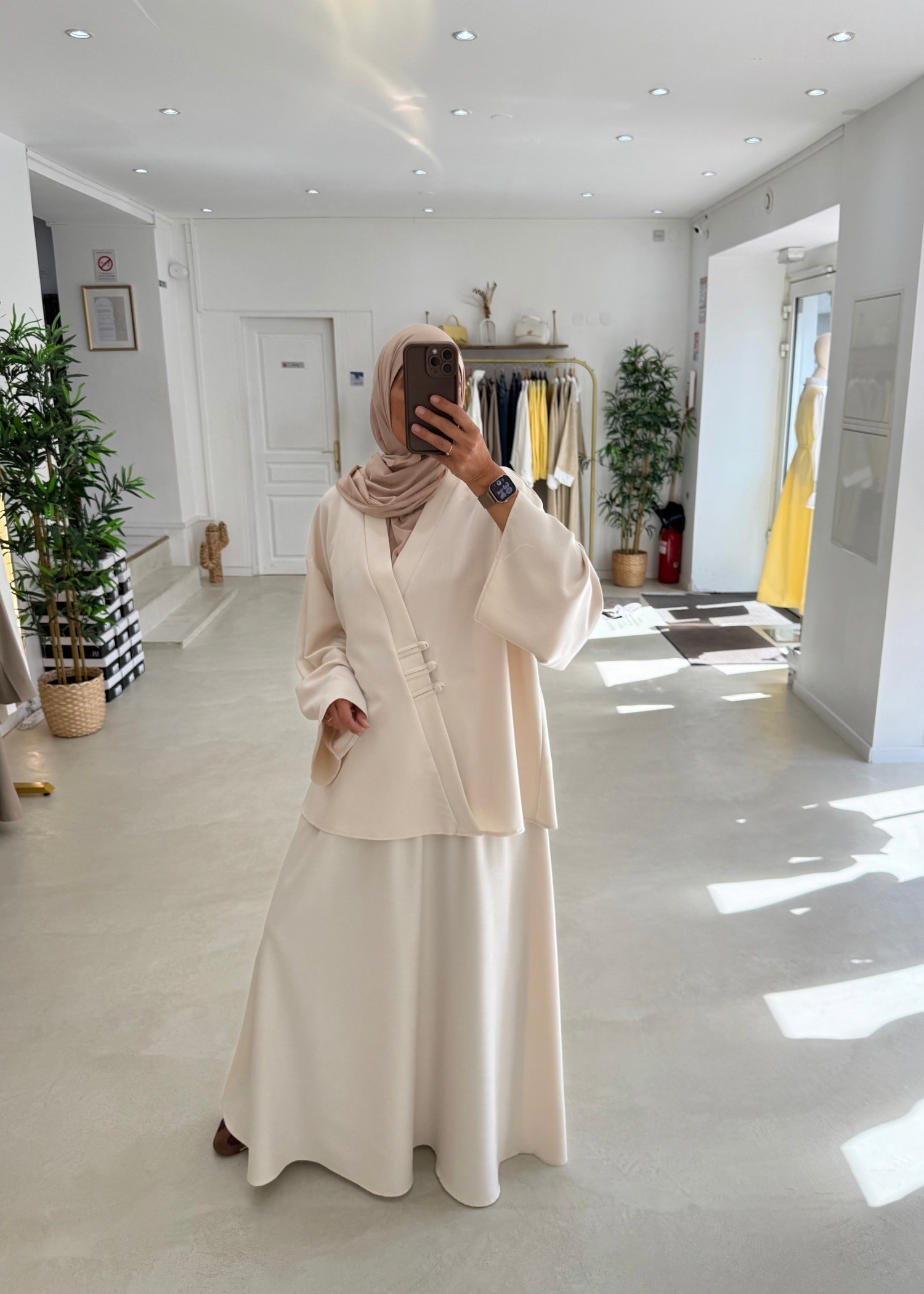 Ensemble Hikari Beige Crème