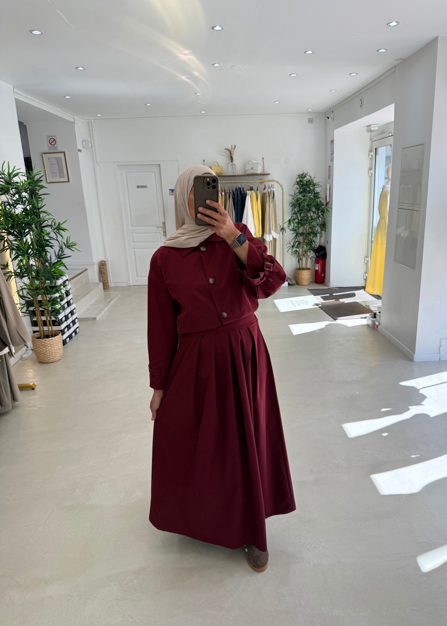 Ensemble Soléane cerise