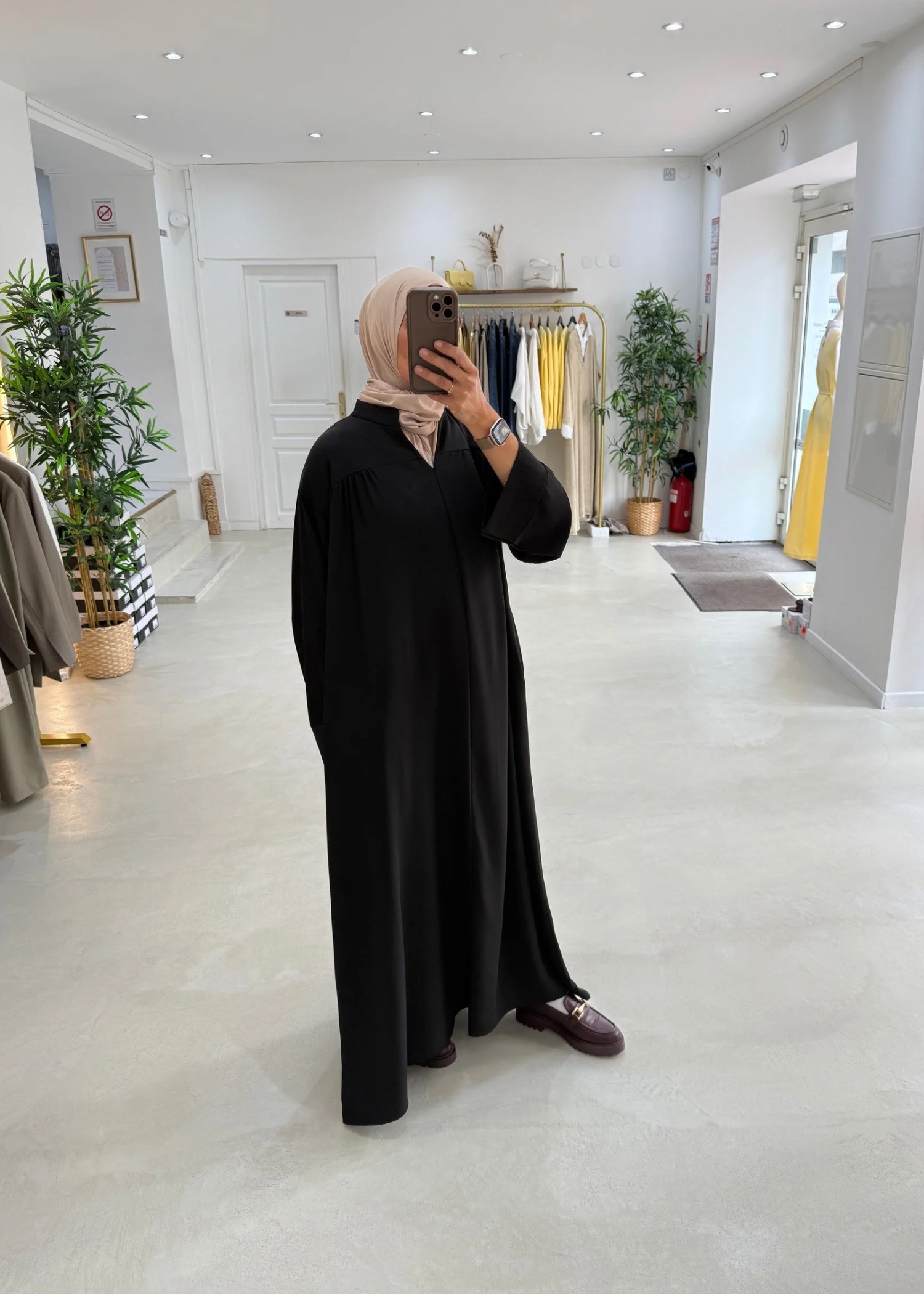 Robe Nour Noir Robe Nour Noir