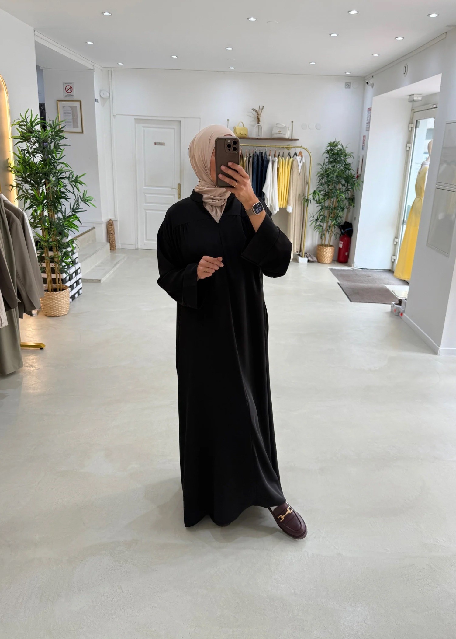 Robe Nour Noir Robe Nour Noir
