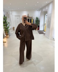 Pantalon City vert doux Pantalon City vert doux