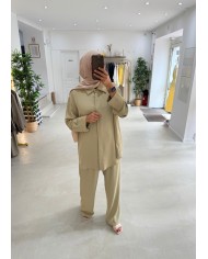 Ensemble Classy vert amande