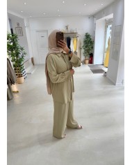 Ensemble Classy vert amande