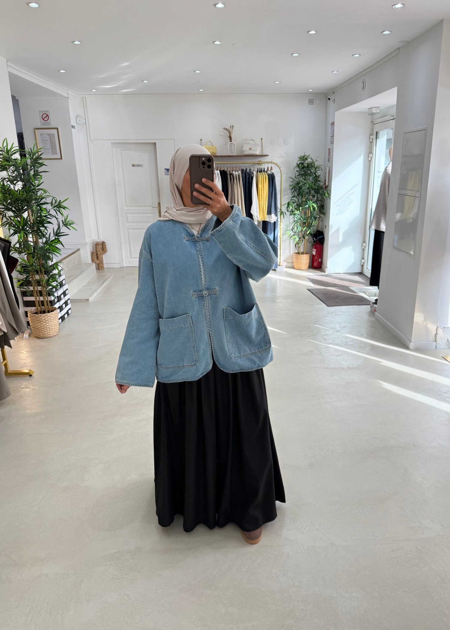 veste en jean  Japan bleu