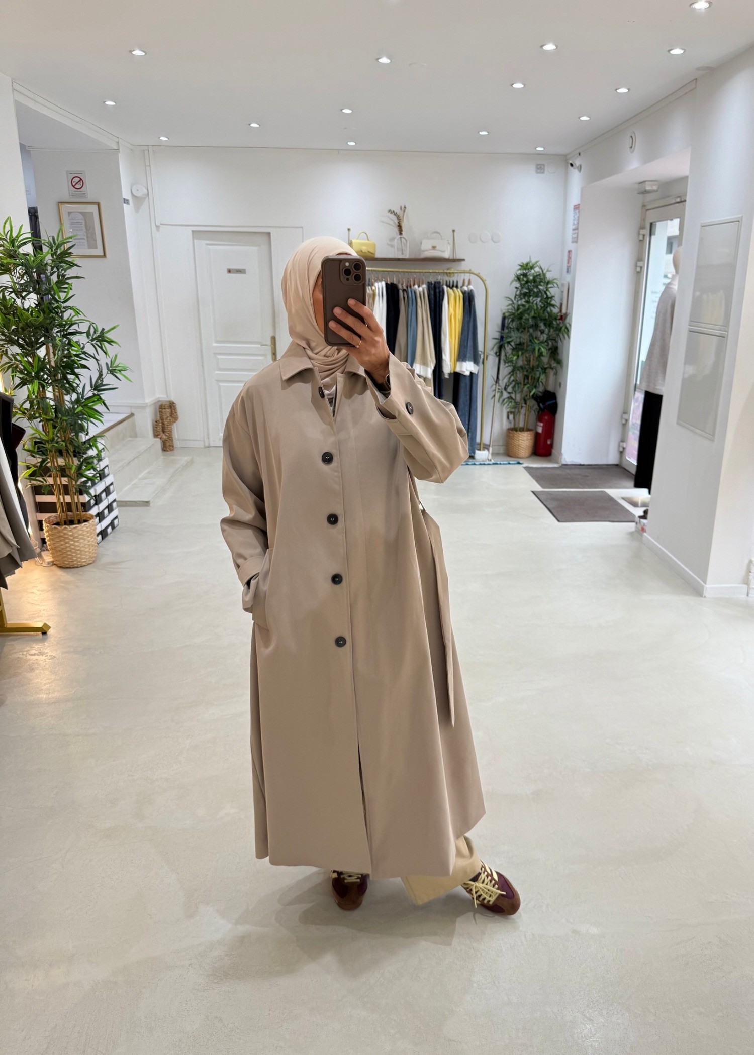 Trench Alma beige