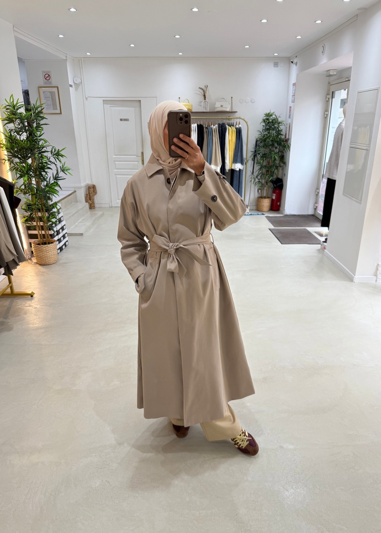 Trench Alma beige