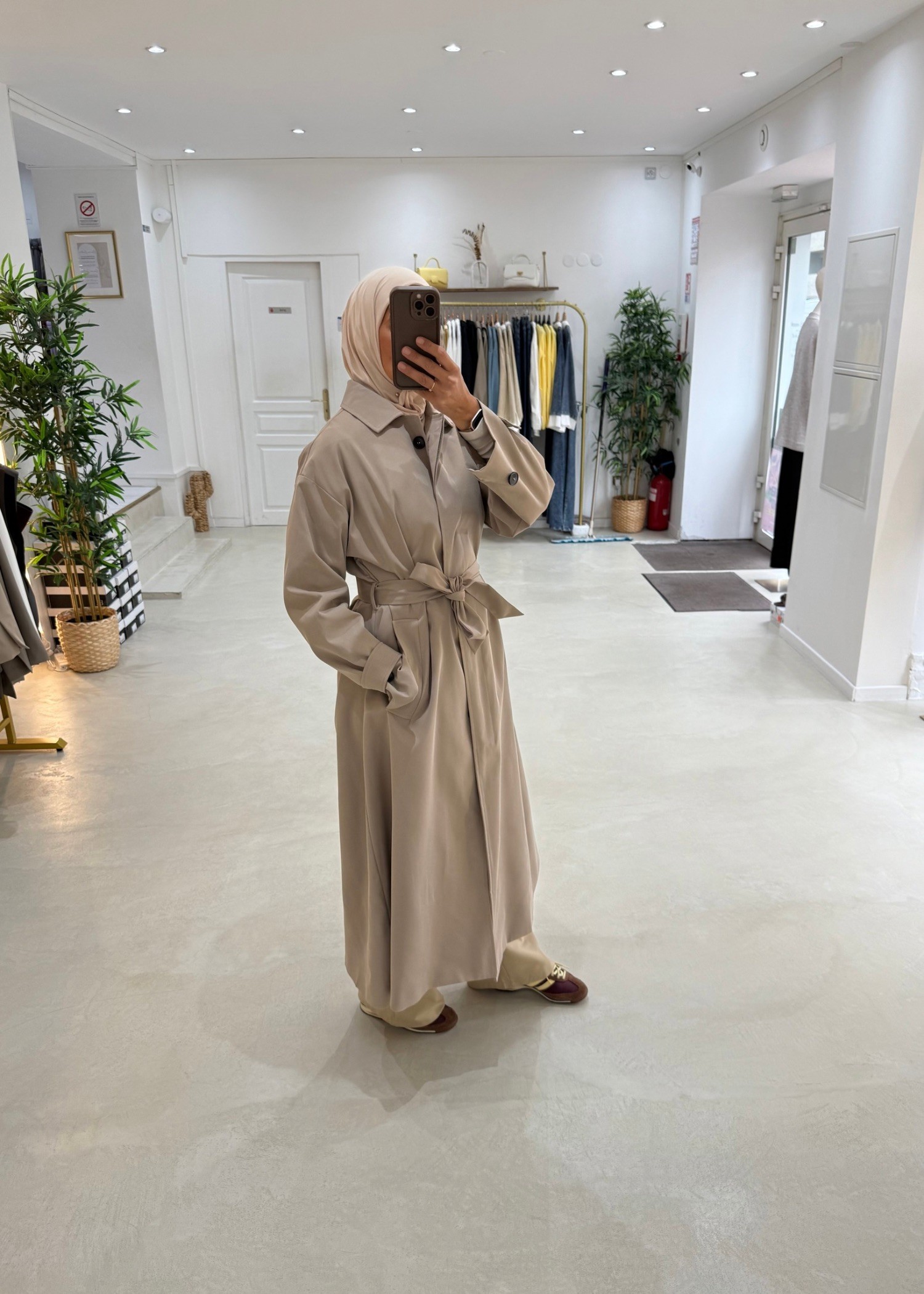 Trench Alma beige