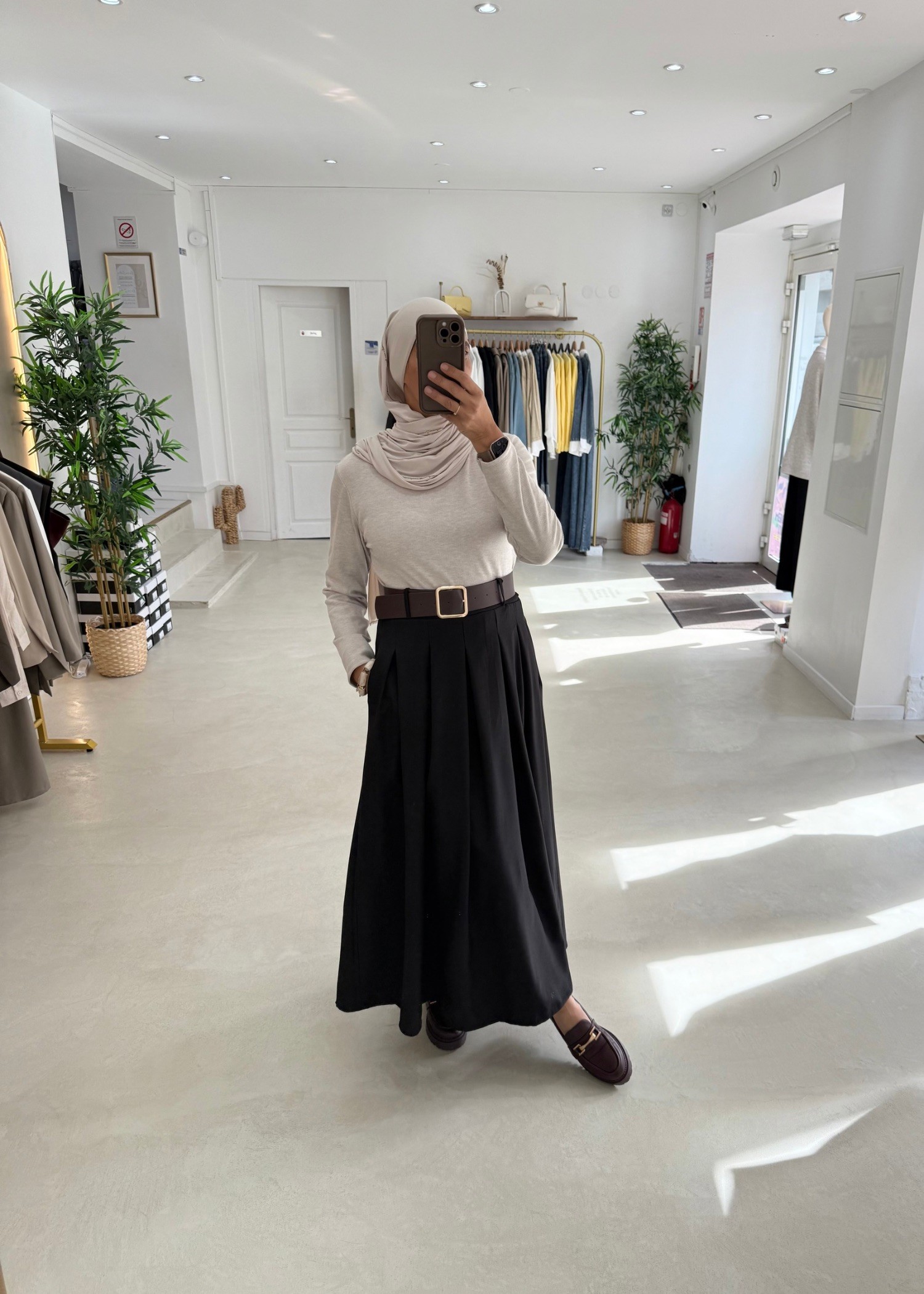 Robe 2 en 1 noir/beige Robe 2 en 1 noir/beige