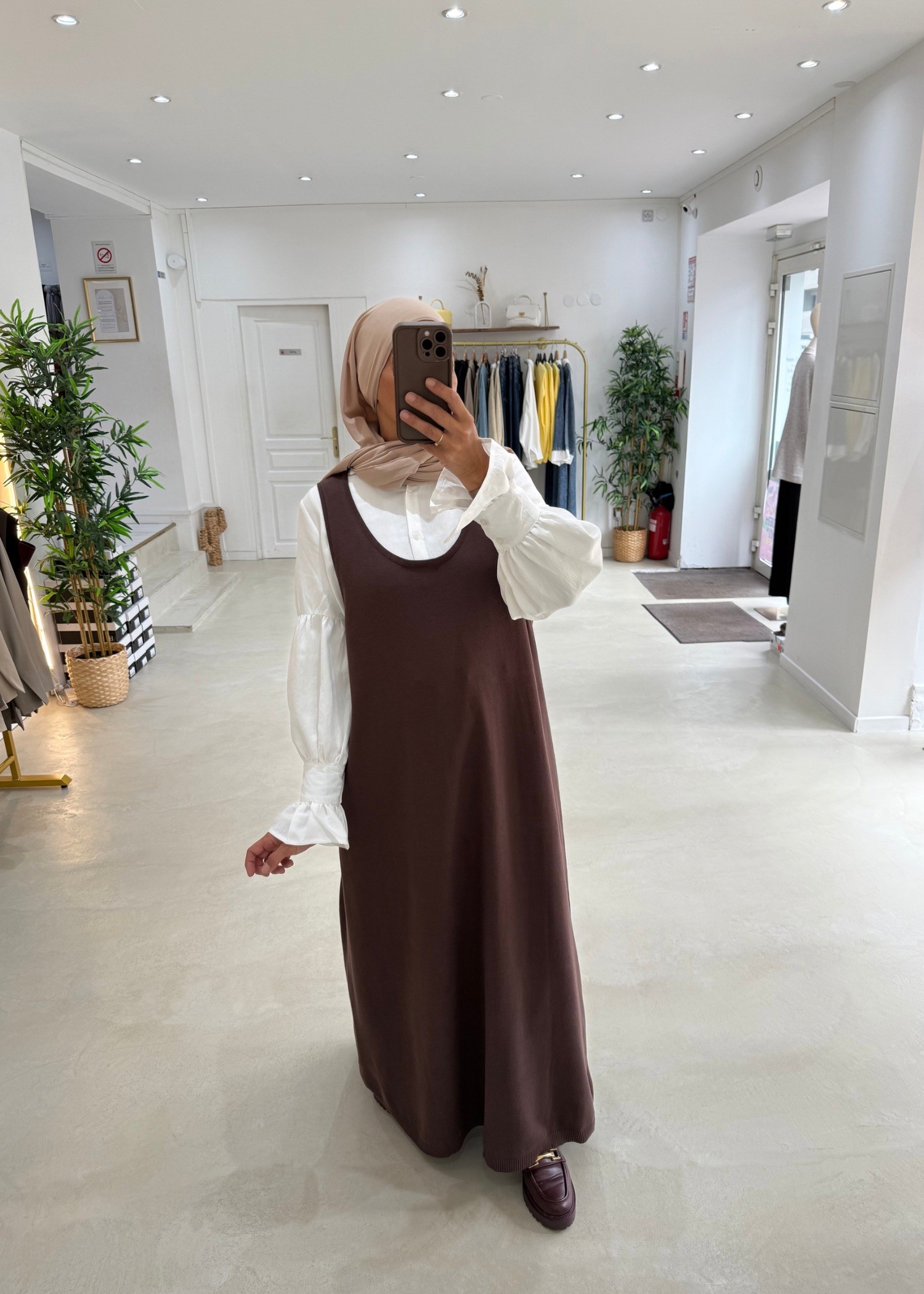 Robe Meraya Chocolat Robe Meraya Chocolat