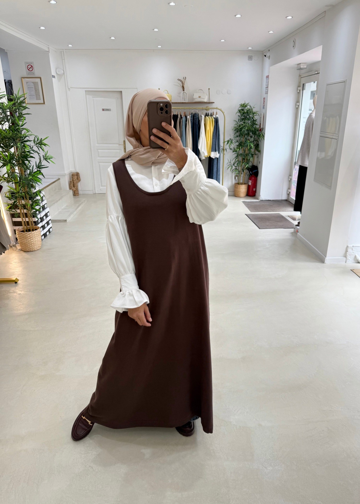Robe Meraya Chocolat