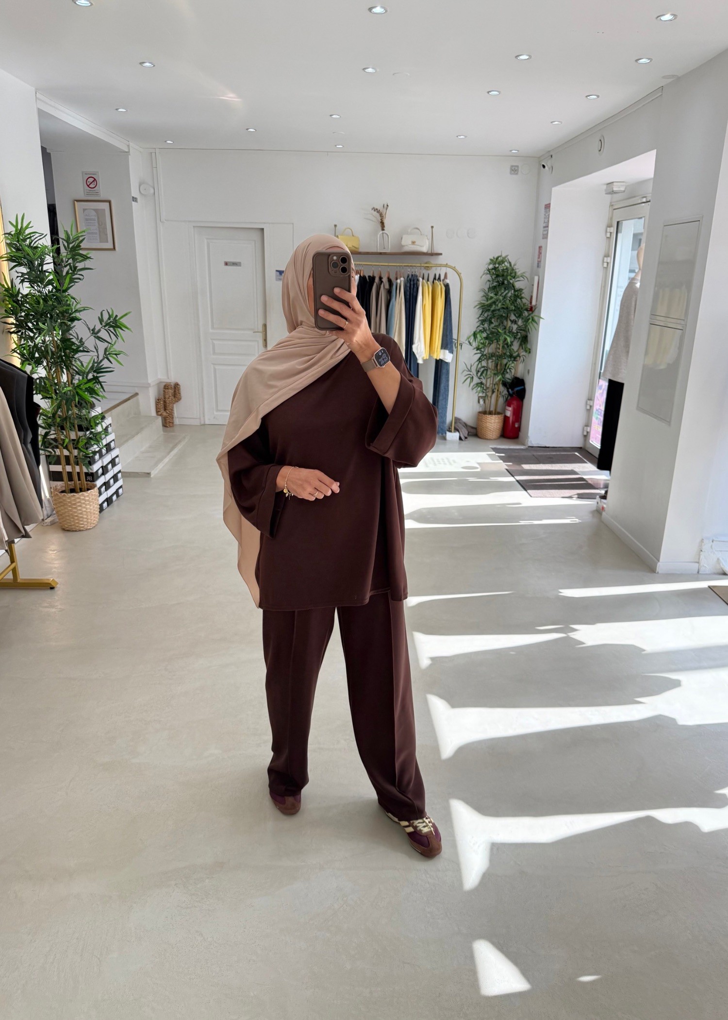 Ensemble basic chocolat