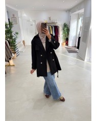 Veste sans manches Maelys coffee