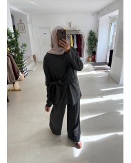 Ensemble maille col V