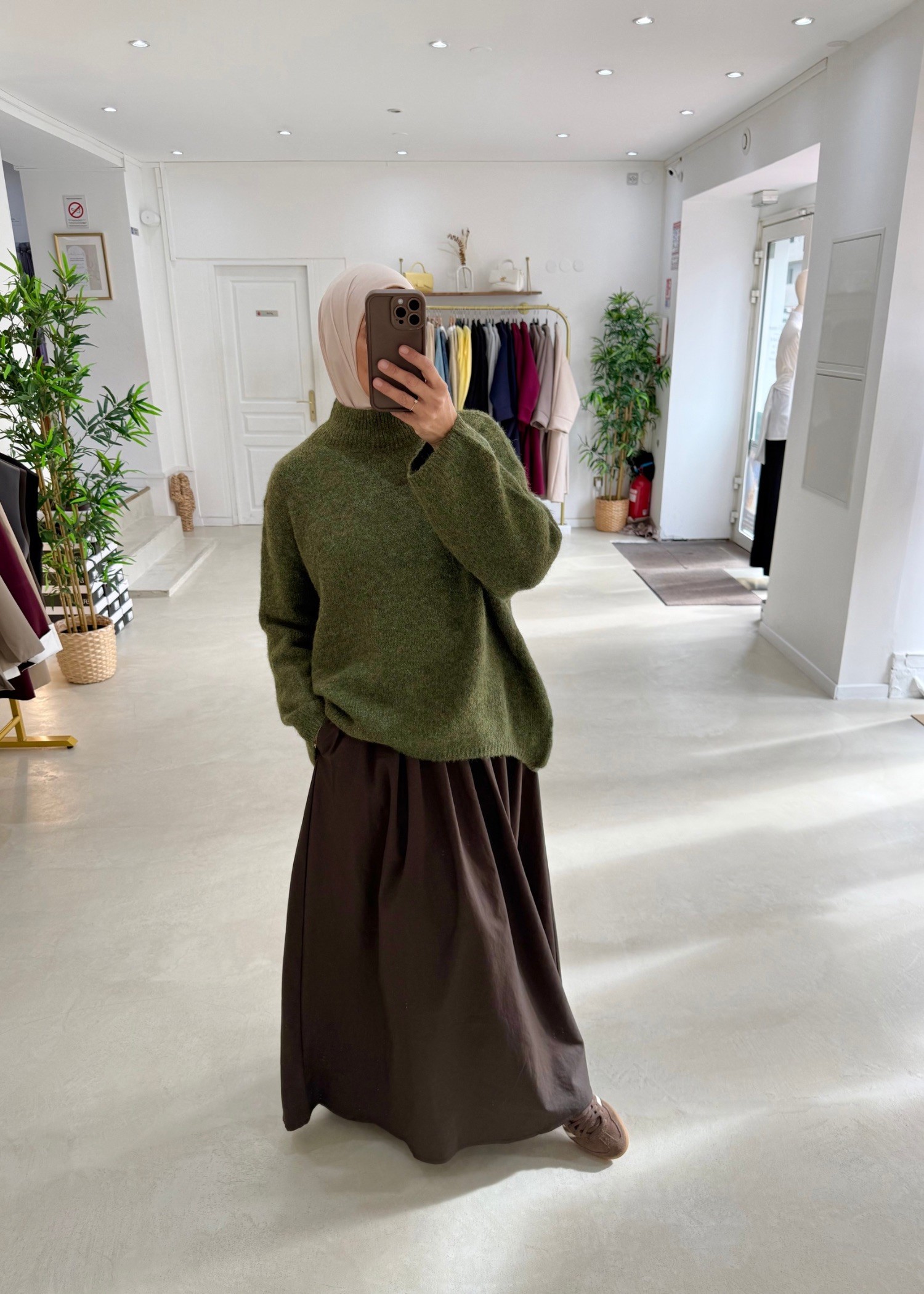 Pull Mila vert